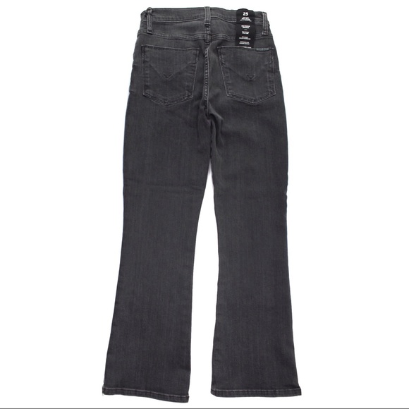 Hudson High-Rise Vintage Wash Lace-Up Flare Crop Boot 25 - Picture 8 of 10